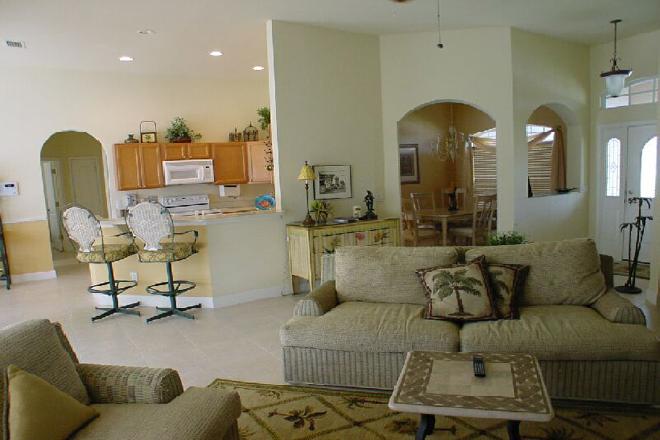 5� Zimmer Villa&nbsp;Marco Island Florida USA&nbsp;:&nbsp;&nbsp;Wohnraum&nbsp;