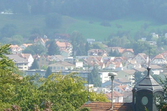 exklusive Stadt Dachwohnung&nbsp;St. Gallen&nbsp;:&nbsp;&nbsp;Stadtausblick&nbsp;