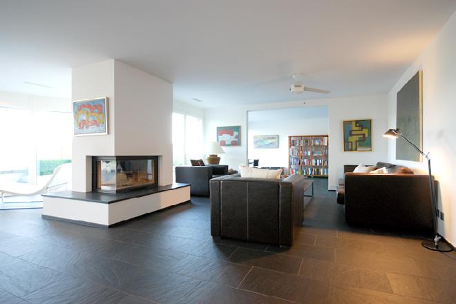 Exklusives Terrassenhaus&nbsp;Eschlikon TG&nbsp;:&nbsp;&nbsp;Wohnen mit Chemin�e�&nbsp;�
